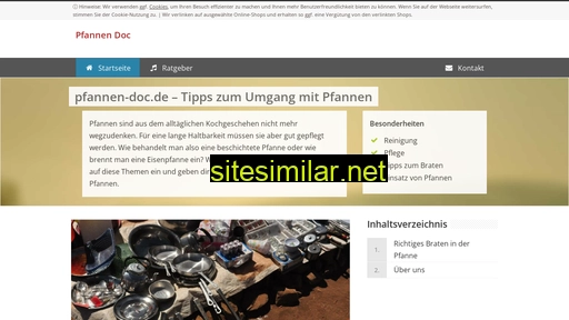pfannen-doc.de alternative sites