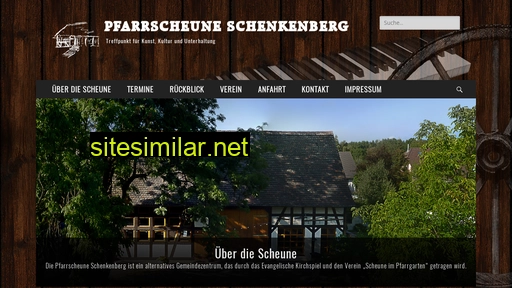 pfarrscheune-schenkenberg.de alternative sites