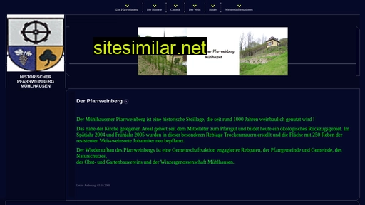 pfarrweinberg.de alternative sites