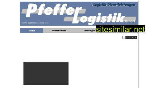 pfeffer-logistik.de alternative sites