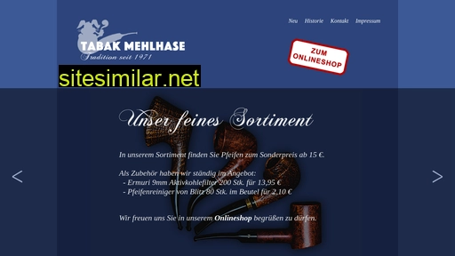 pfeifen-mehlhase.de alternative sites
