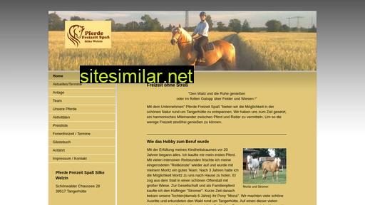 pferde-freizeit-spass-silke-welzin.de alternative sites