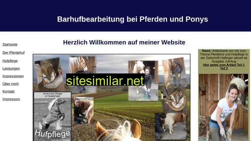pferde-hufpflege.de alternative sites