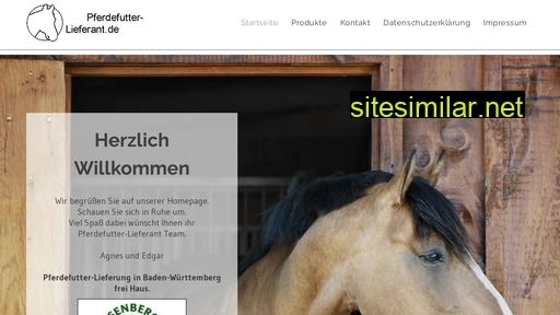 Pferdefutter-lieferant similar sites