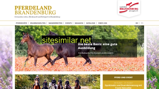 pferdeland-brandenburg.de alternative sites