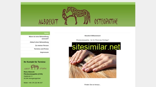 Pferdeosteopathie-albrecht similar sites