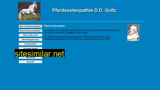 Pferdeosteopathie-goltz similar sites
