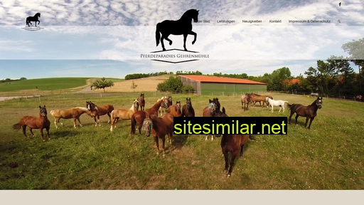 pferdeparadies-gehrenmuehle.de alternative sites