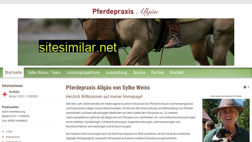 pferdepraxis-allgaeu.de alternative sites