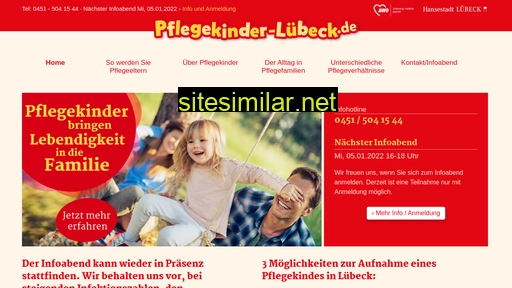 pflegekinder-luebeck.de alternative sites