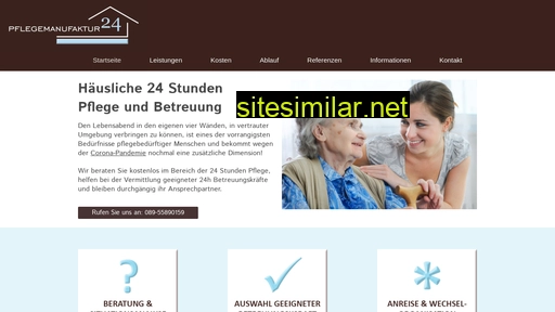 pflegemanufaktur24.de alternative sites