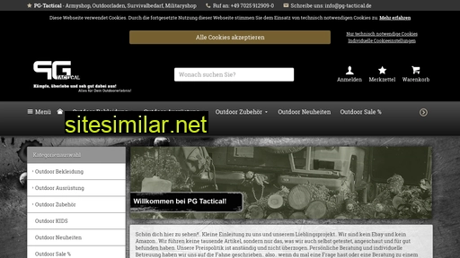 pg-tactical.de alternative sites