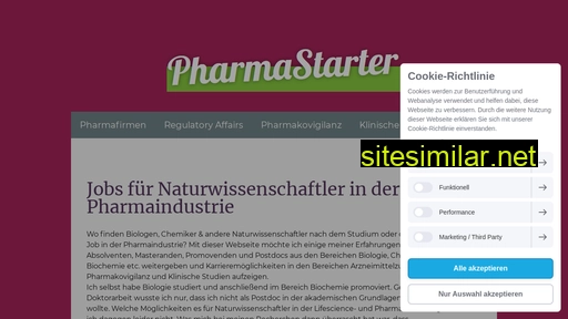 pharma-starter.de alternative sites