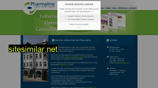 pharmaline.de alternative sites