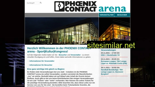 phoenixcontact-arena.de alternative sites