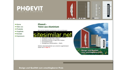 phoevit.de alternative sites