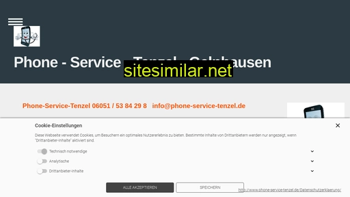 phone-service-tenzel.de alternative sites