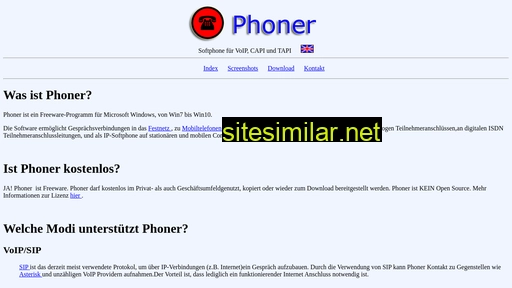 phoner.de alternative sites