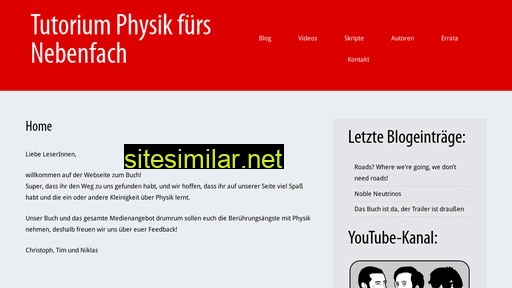 physiktutorium.de alternative sites