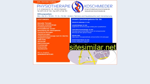 physio-koschmieder.de alternative sites