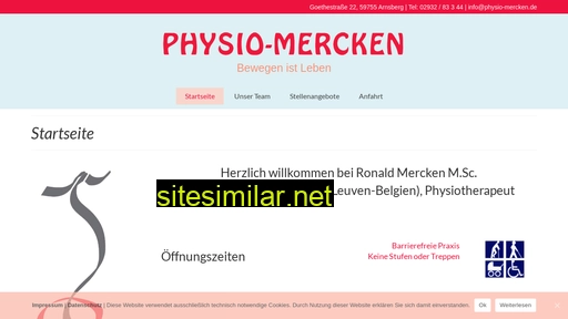 physio-mercken.de alternative sites