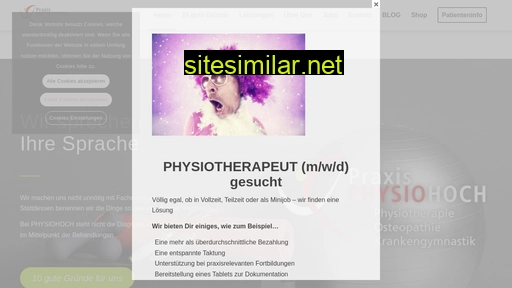 physiohoch.de alternative sites