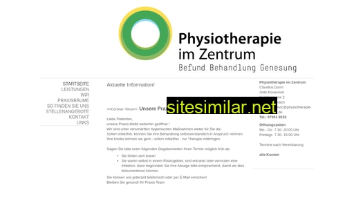 physiotherapie-im-zentrum.de alternative sites