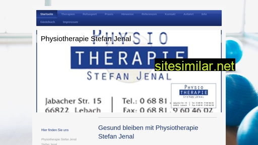 Physiotherapie-jenal similar sites