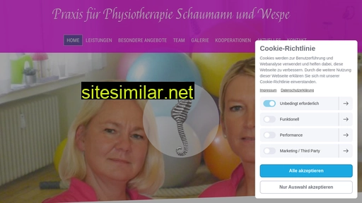 physiotherapie-schaumann-wespe.de alternative sites