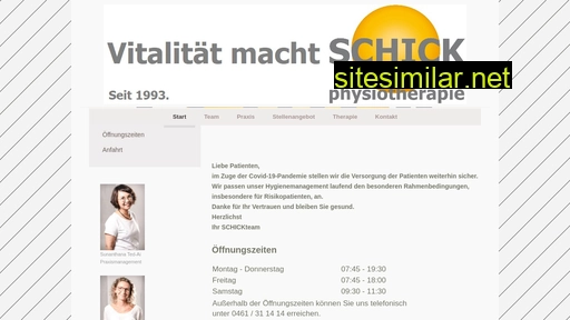 physiotherapie-schick.de alternative sites
