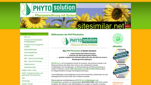 phytosolution.de alternative sites