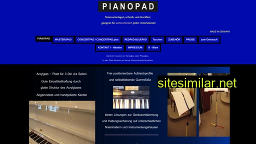 pianopad.de alternative sites