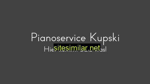 pianoservice-kupski.de alternative sites