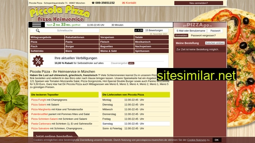 piccolapizza-muenchen.de alternative sites