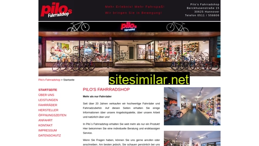 pilos-fahrradshop.de alternative sites