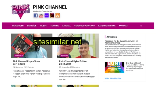 Pinkchannel similar sites
