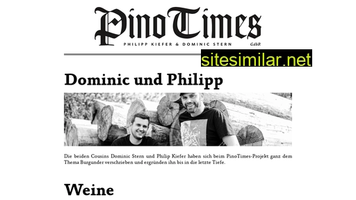 pinotimes.de alternative sites