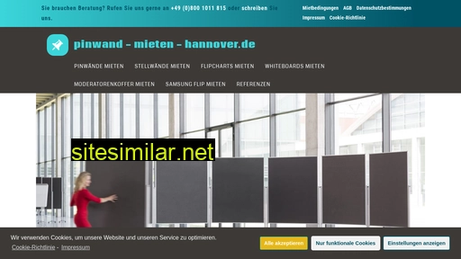 pinwand-mieten-hannover.de alternative sites