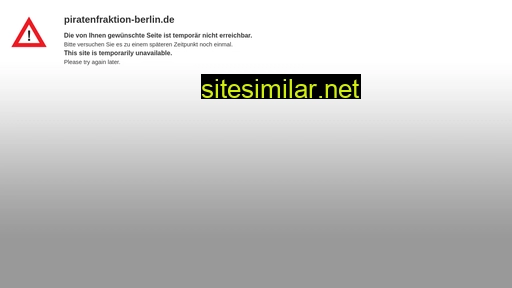 piratenfraktion-berlin.de alternative sites