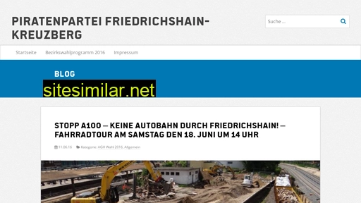 piratenpartei-friedrichshain-kreuzberg.de alternative sites