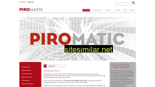 Piro-matic similar sites