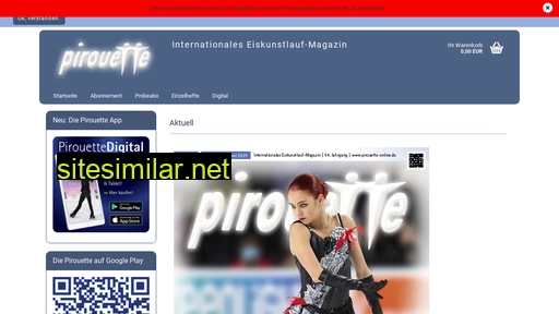 pirouette-online.de alternative sites