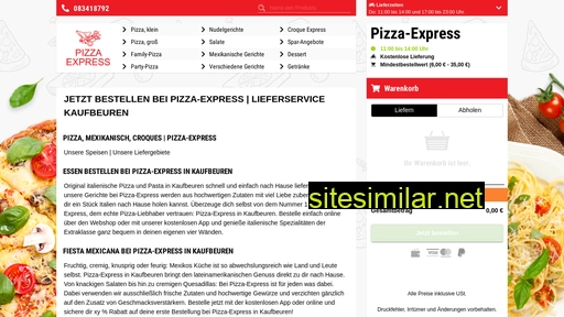 pizzaexpress-kf.de alternative sites