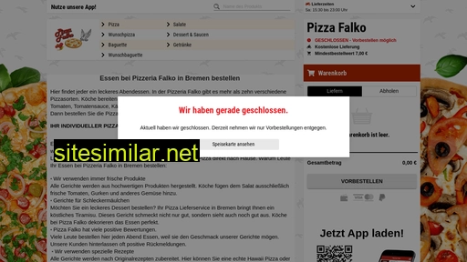 pizzafalko.de alternative sites
