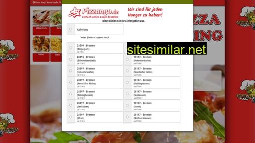 pizzaking-online.de alternative sites