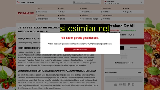 pizzaland-gl.de alternative sites