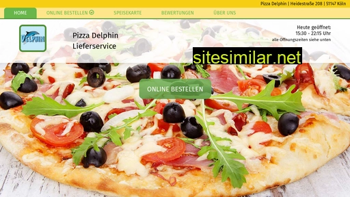 Pizza-delphin similar sites