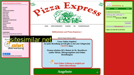 pizza-kostheim.de alternative sites