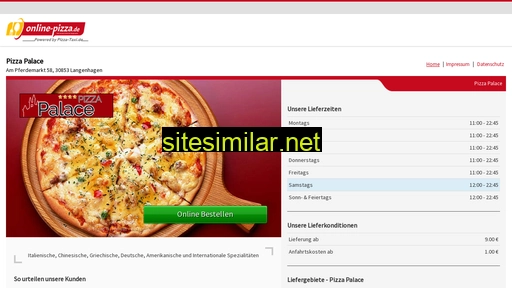 pizzapalace-langenhagen.de alternative sites