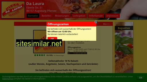 pizzaservice-da-laura.de alternative sites